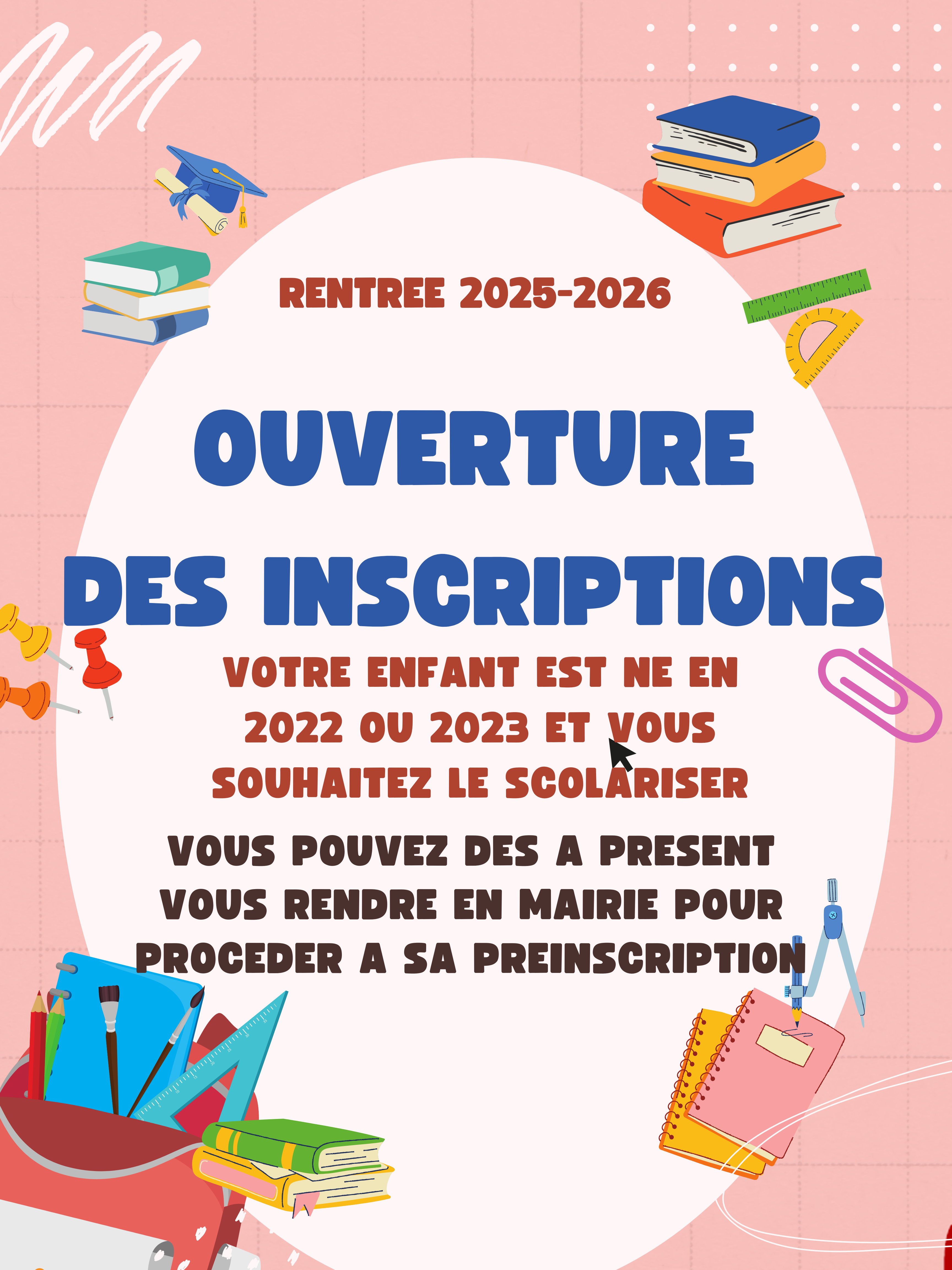Rentrée scolaire 2025-2026