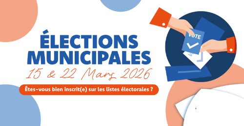 Municipales 2026 : Pensez à vous inscrire sur les listes électorales